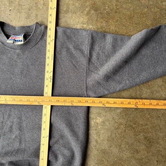 90s heavyweight grey crewneck - Picture 4 of 4